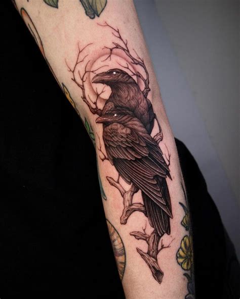 crow tattoos